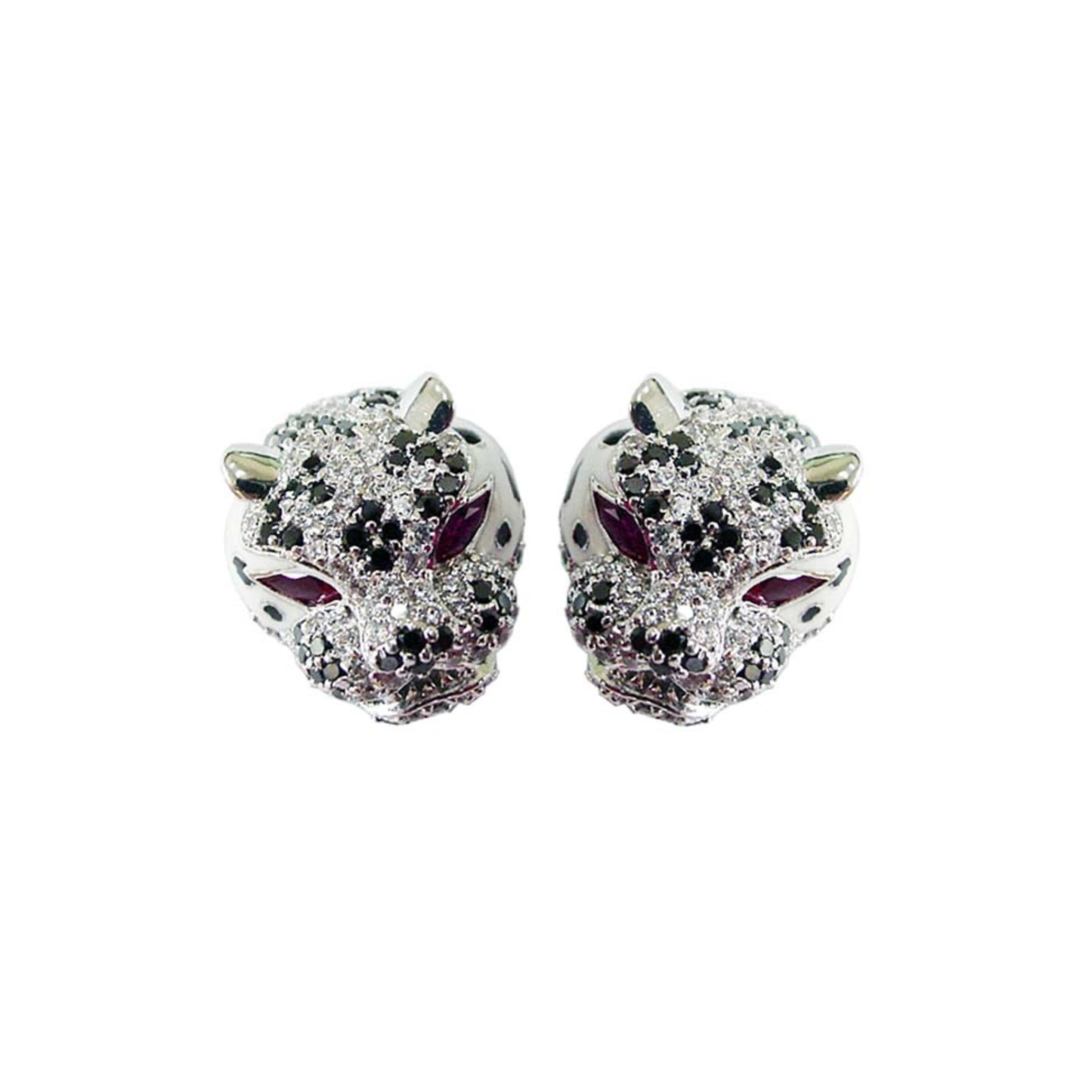 PANTHER HEAD EARRINGS