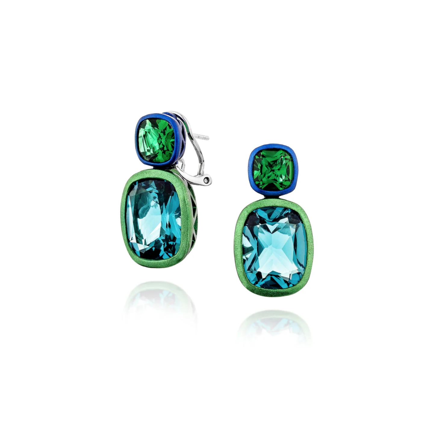 VIVID ALUMINIUM EARRINGS