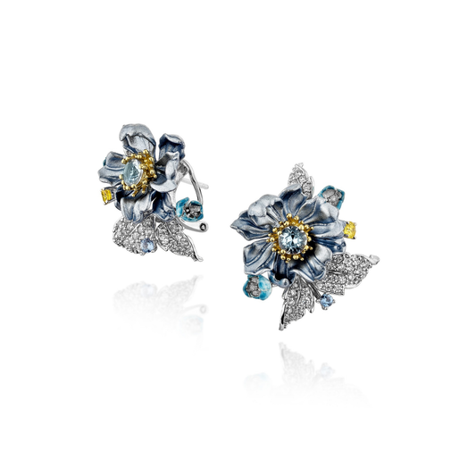 BLUE BLOSSOM EARRINGS