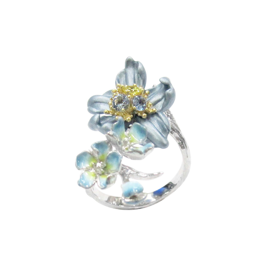 BLUE BLOSSOM RING