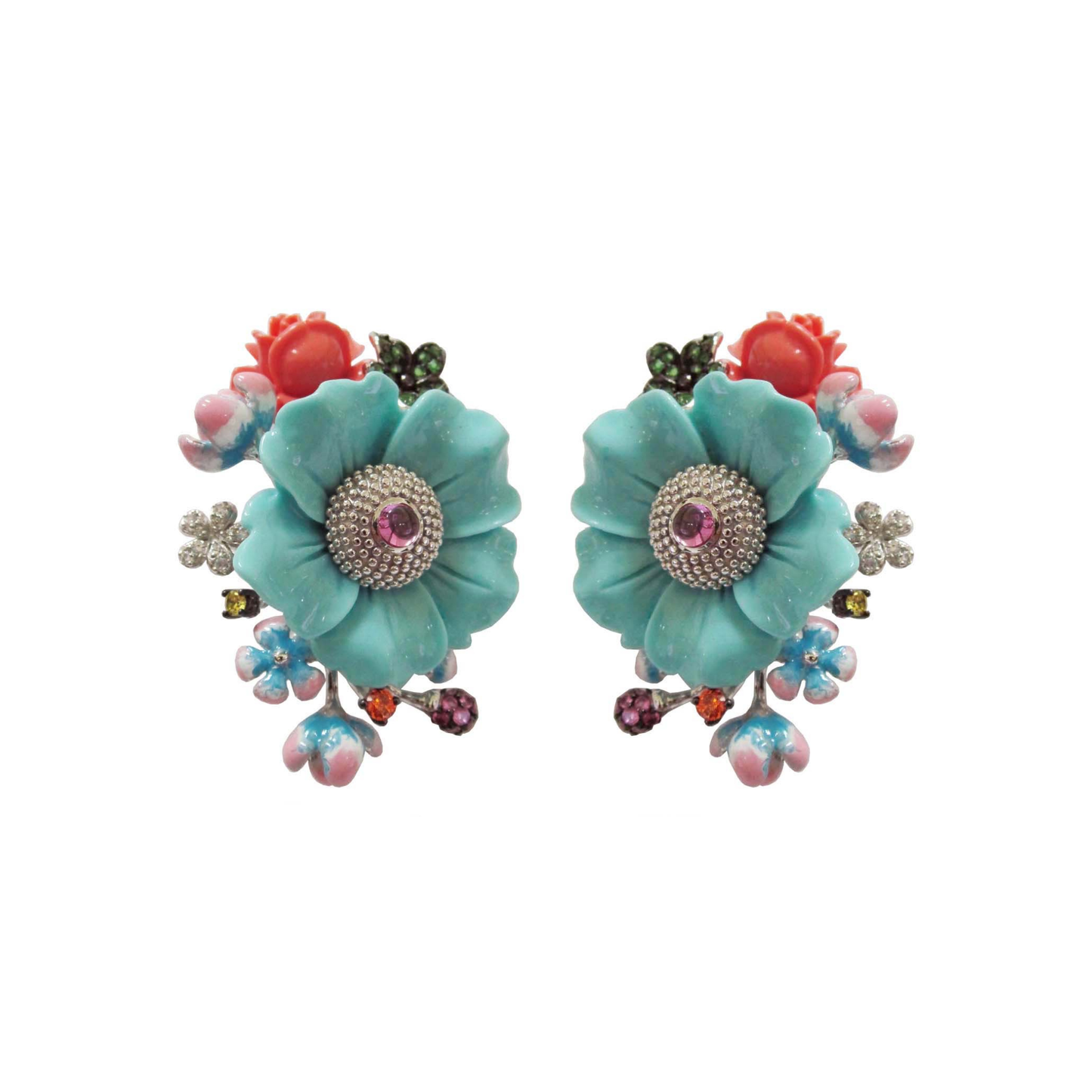 EXOTIC GARDEN BLOSSOM EARRINGS