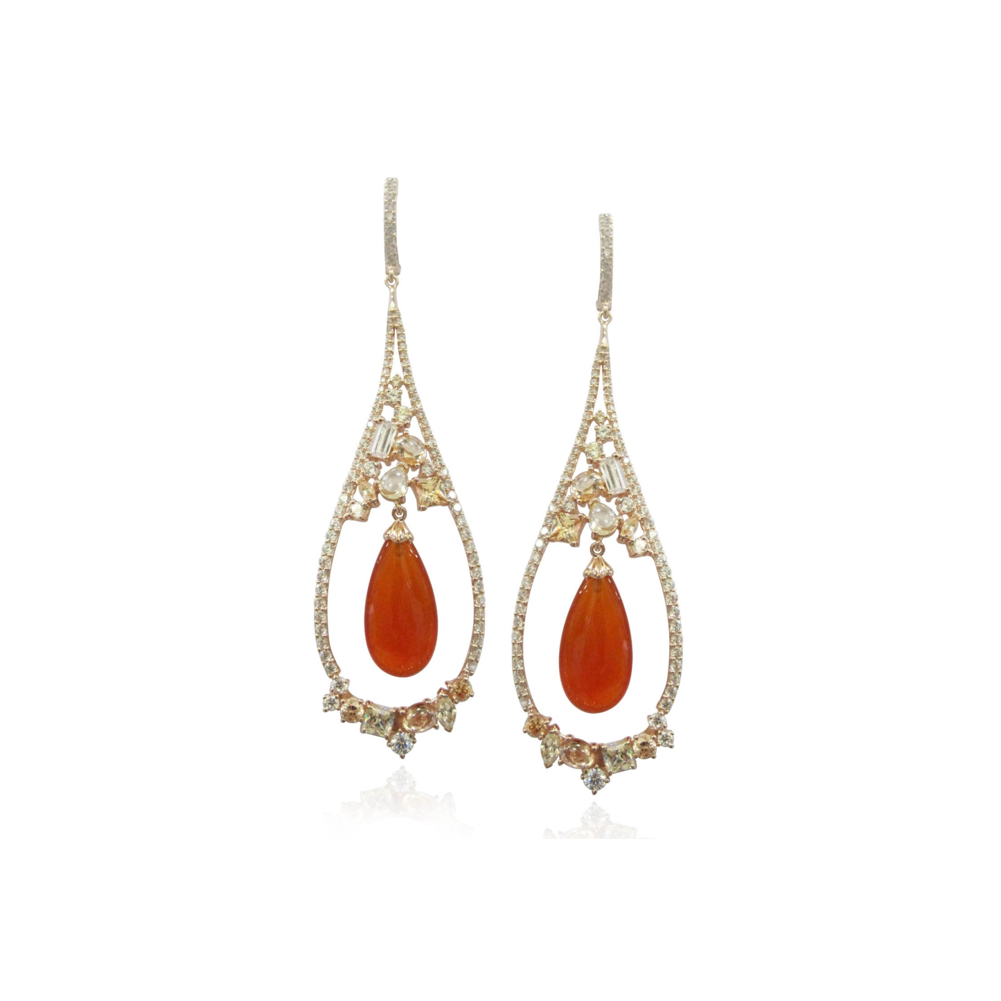 AUTUMN SUNSET DROP EARRINGS
